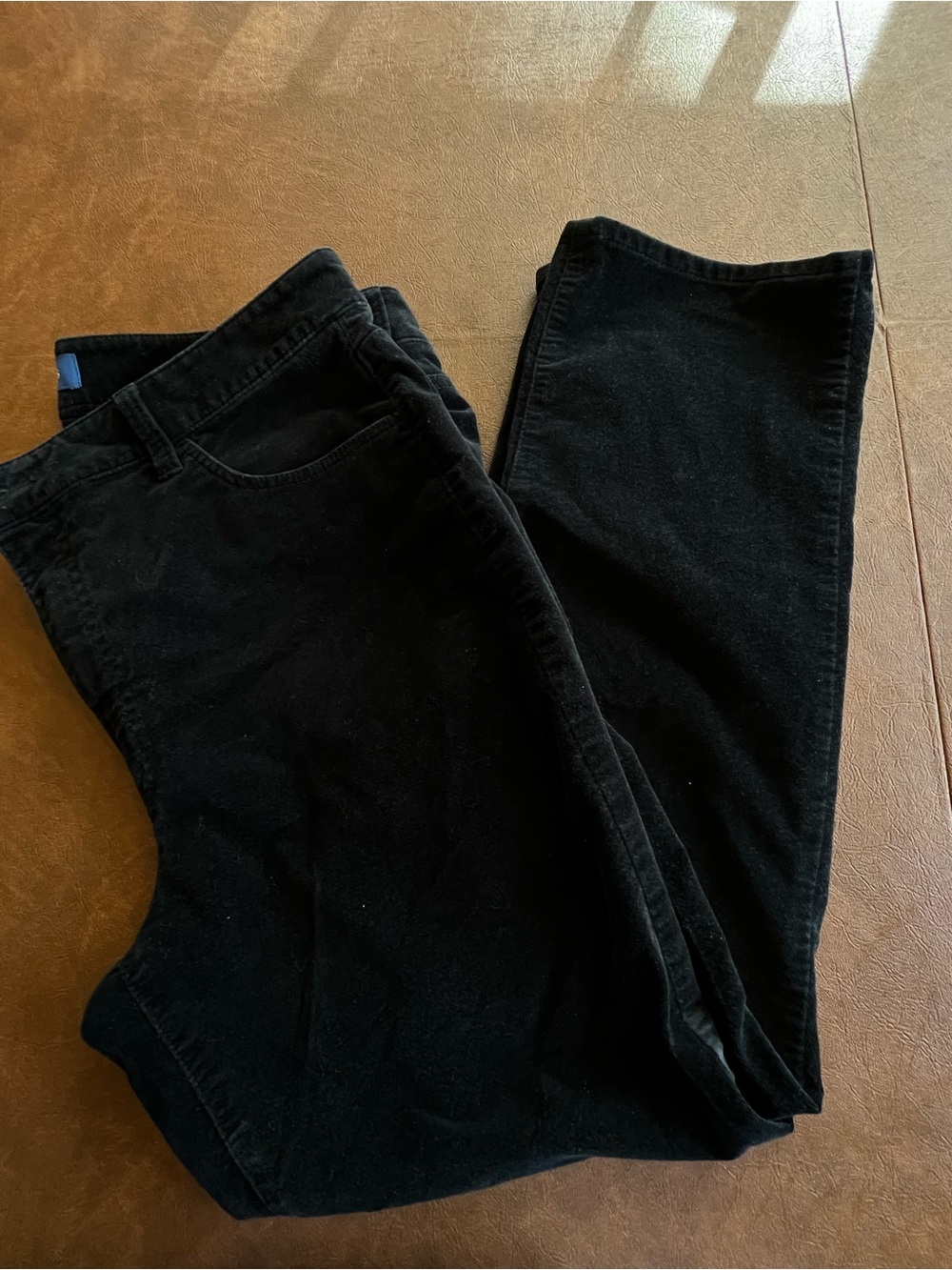Talbots Black Velvet 14p Pants